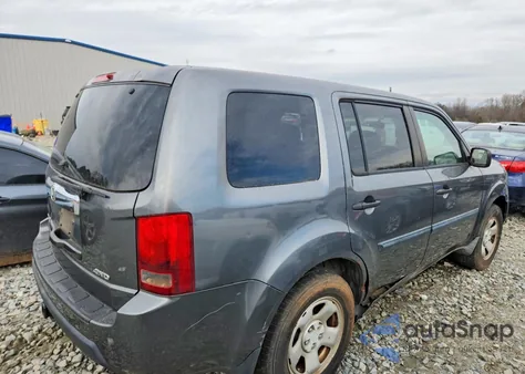 2011 Honda Pilot Lx z USA, uszkodzony, nr VIN 5FNYF4H28BB008527